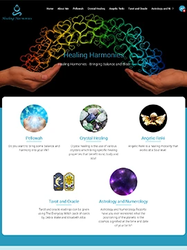 an example of a healing website